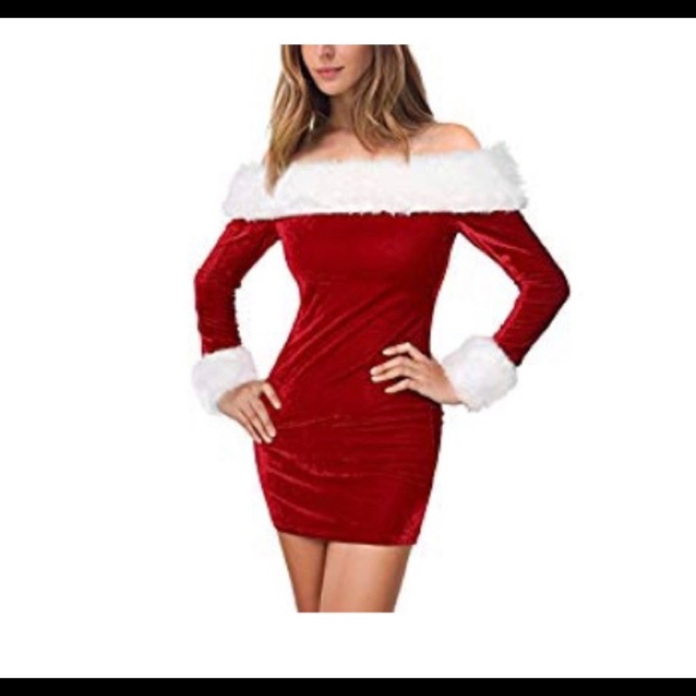 Festive Santa Dress/ Mrs. Claus Dress